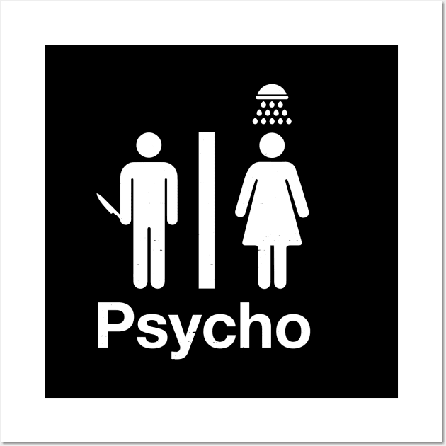 Psycho Shower Wall Art by cpt_2013